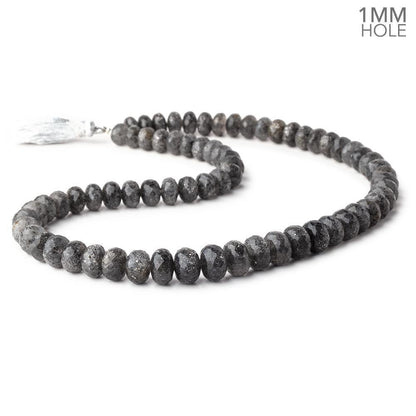 7-10mm Celestial Quartz Faceted Rondelle Beads 16 inch 69 pieces 1mm Large Hole