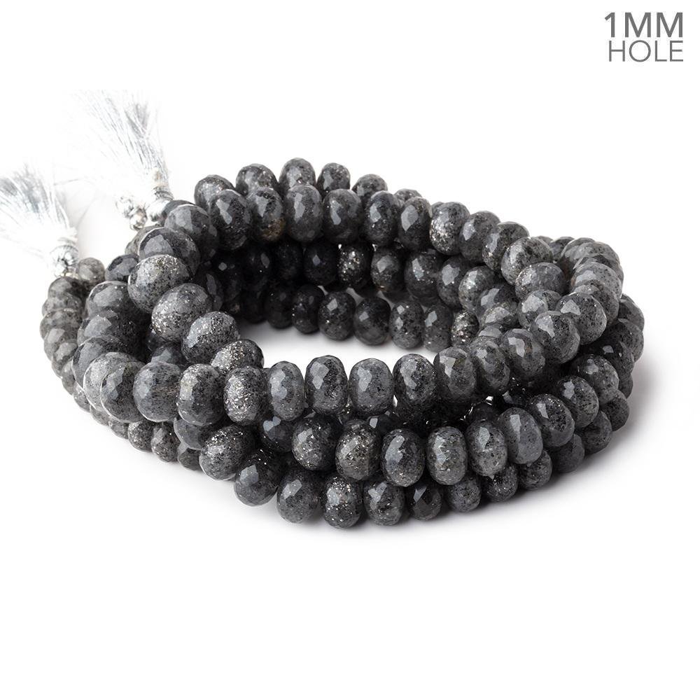 7-10mm Celestial Quartz Faceted Rondelle Beads 16 inch 69 pieces 1mm Large Hole