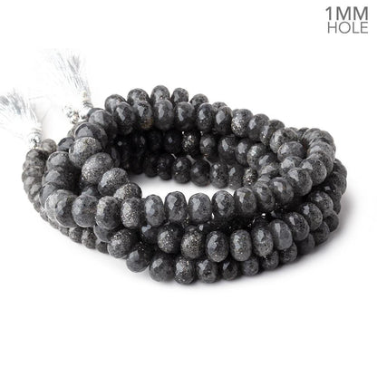 7-10mm Celestial Quartz Faceted Rondelle Beads 16 inch 69 pieces 1mm Large Hole