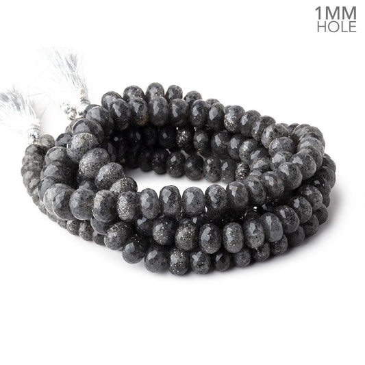 7-10mm Celestial Quartz Faceted Rondelle Beads 16 inch 69 pieces 1mm Large Hole