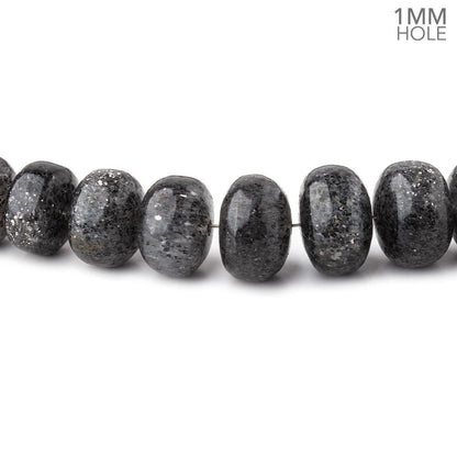 7-11mm Celestial Quartz Plain Rondelle Beads 16 inch 72 pieces 1mm Large Hole