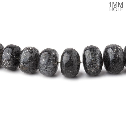 7-11mm Celestial Quartz Plain Rondelle Beads 16 inch 72 pieces 1mm Large Hole