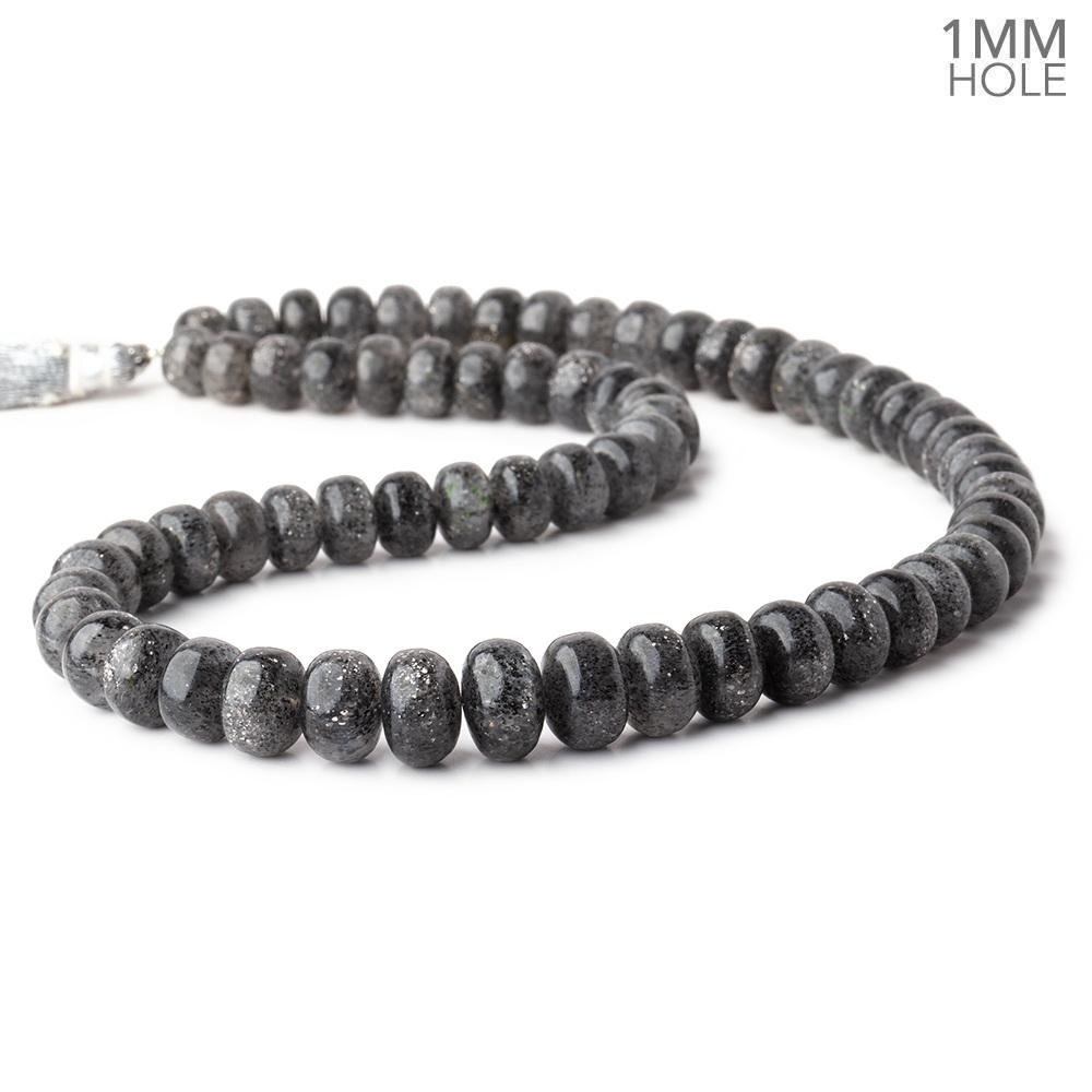 7-11mm Celestial Quartz Plain Rondelle Beads 16 inch 72 pieces 1mm Large Hole