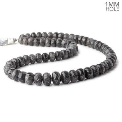 7-11mm Celestial Quartz Plain Rondelle Beads 16 inch 72 pieces 1mm Large Hole