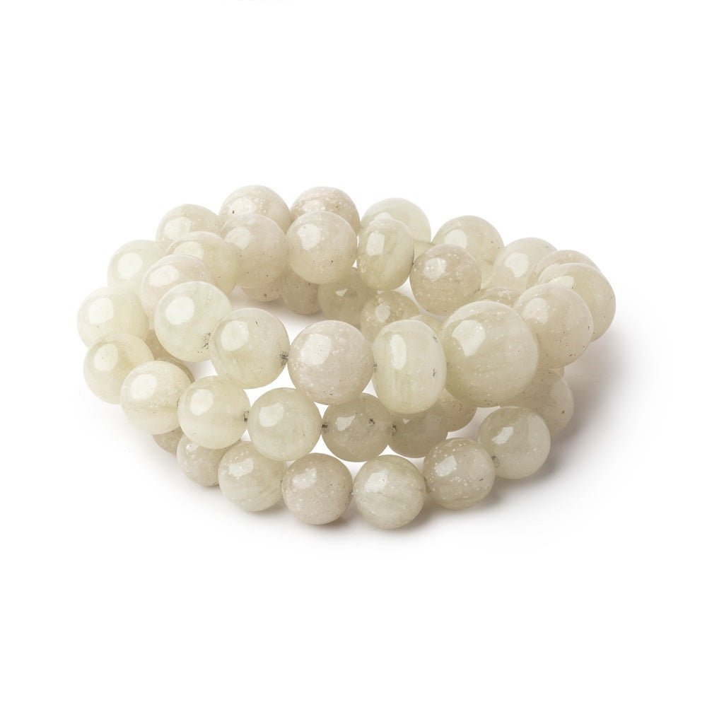 7-13.5mm Libyan Desert Glass Plain Rounds & Rondelles 18 inch 51 Beads AAA