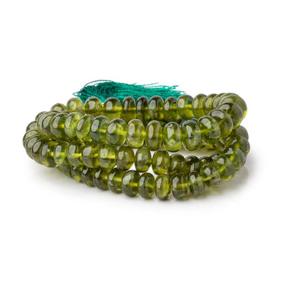 7-8.5mm Idocrase Plain Rondelle Beads 18 inch 96 pieces AA