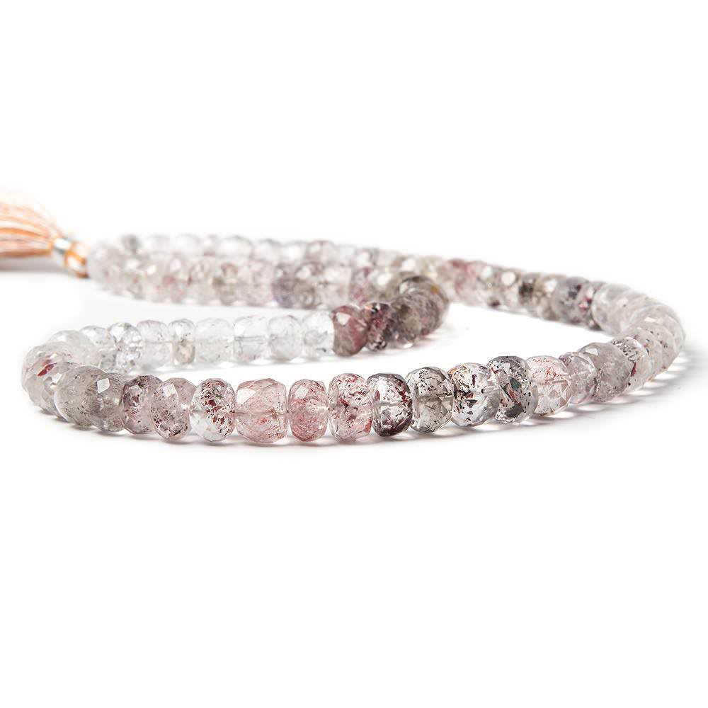 7-8mm Lepidocrocite Faceted Rondelle Beads 16 inch 80 beads