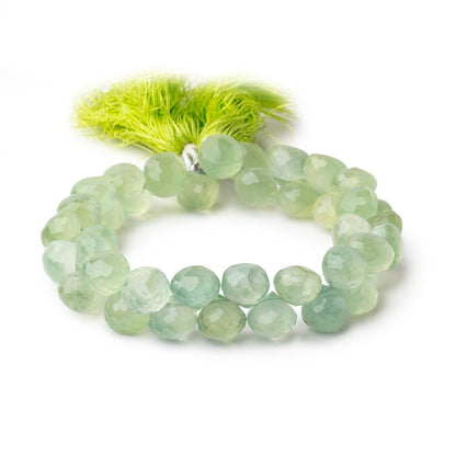 7-8mm Prehnite Candy Kiss Beads 8 inch 42 pieces
