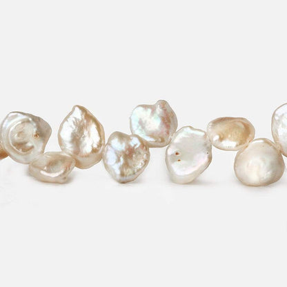 7-8mm Tri-Color Top Drilled Keshi Freshwater Pearls 16 inch 72 pieces