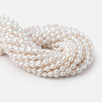 7-8mm White Chinese Akoya Saltwater Pearls 15.5 inch 50 Beads