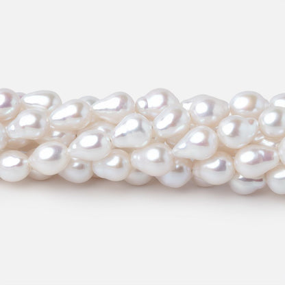 7-8mm White Chinese Akoya Saltwater Pearls 15.5 inch 50 Beads