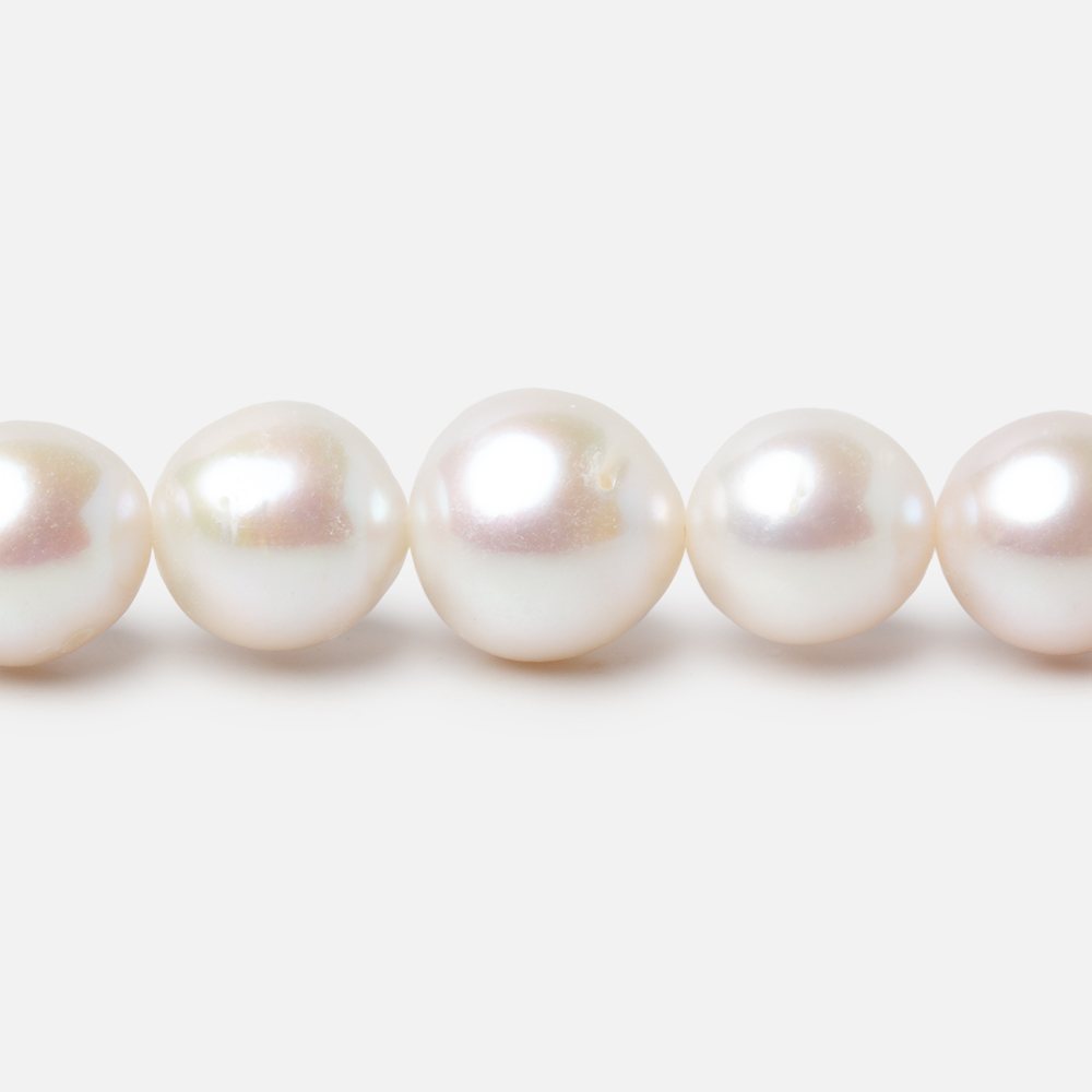 7-9mm Off White Chinese Akoya Saltwater Pearls 15.5 inch 48 pieces A