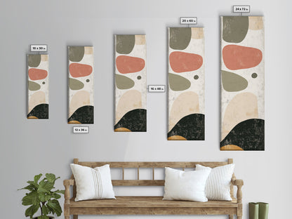 Framed Canvas Print Geometric Abstract Art Minimalist Wall Art Modern Living Room Decor Ideal Boho Art Bedroom Modern Fall Wall Art