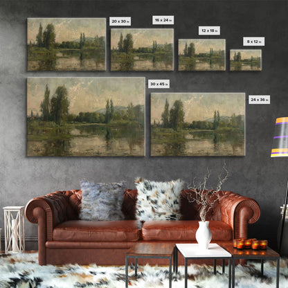 NuevArt Vintage Fine Art Landscape Art Print | Vintage Painting | Wall Art | Large Print | Landscape Painting | Fall Art Print