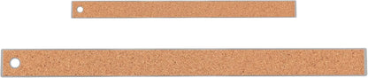 15 Inch Stainless Steel Straight Edge Ruler with Cork Back, Ideal for Drafting, Measuring, Drawing, Art