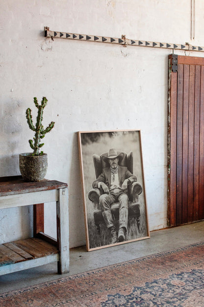 The Chair at Sundown