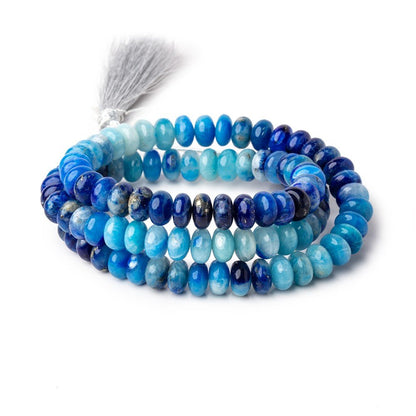 7.5-8mm Afghanite Plain Rondelle Beads 18 inch 98 pieces AAA