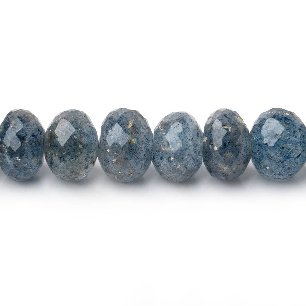 7.5-8mm Apatite in Quartz Faceted Rondelles 12 inch 53 beads
