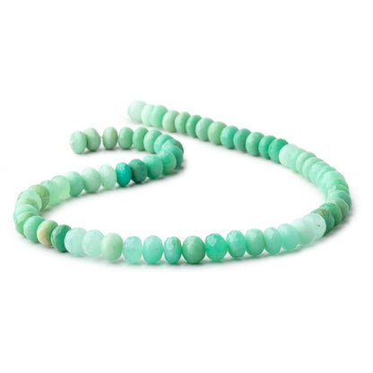 7.5mm Chrysoprase Faceted Rondelle Beads 15 inch 64 pieces