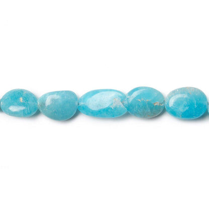 7.5x6-12x10mm Hemimorphite Plain Nugget Beads 14 inch 39 pieces