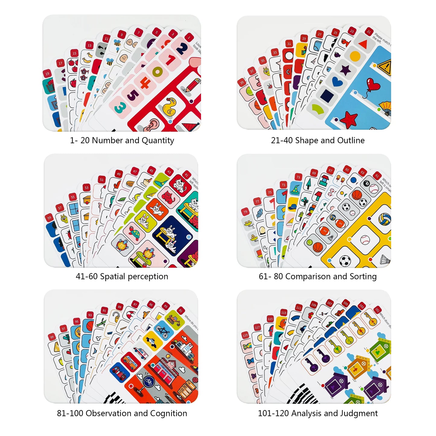 Talking Flash Cards Learning Toys for Children, Interactive Preschool Toys