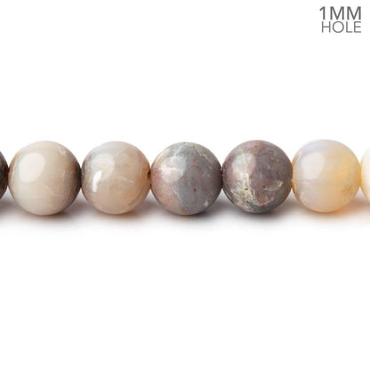 7mm Australian Opal Plain Round Beads 15 inch 57 pieces 1mm Large Hole