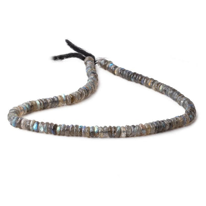 7mm Labradorite Faceted Heishi Beads 15 inch 140 pieces