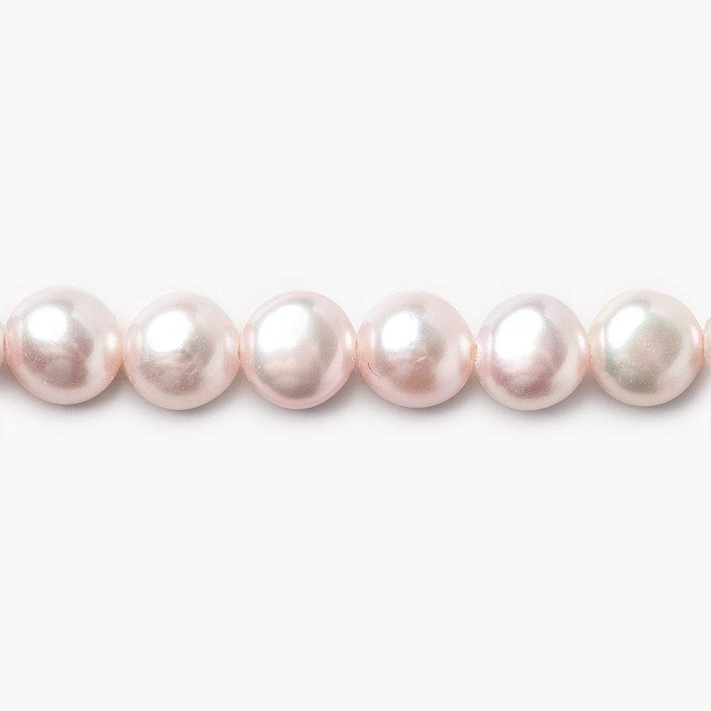 7mm Mauve Button Pearl, 15 inch