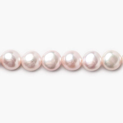 7mm Mauve Button Pearl, 15 inch