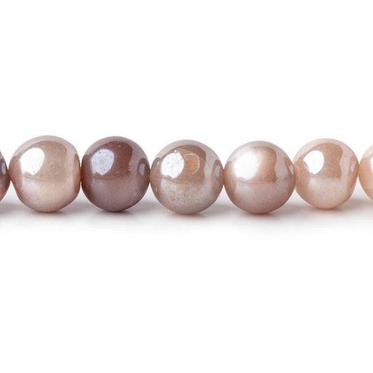 7mm Mystic Multi Color Moonstone Plain Round Beads 13 inch 46 pieces