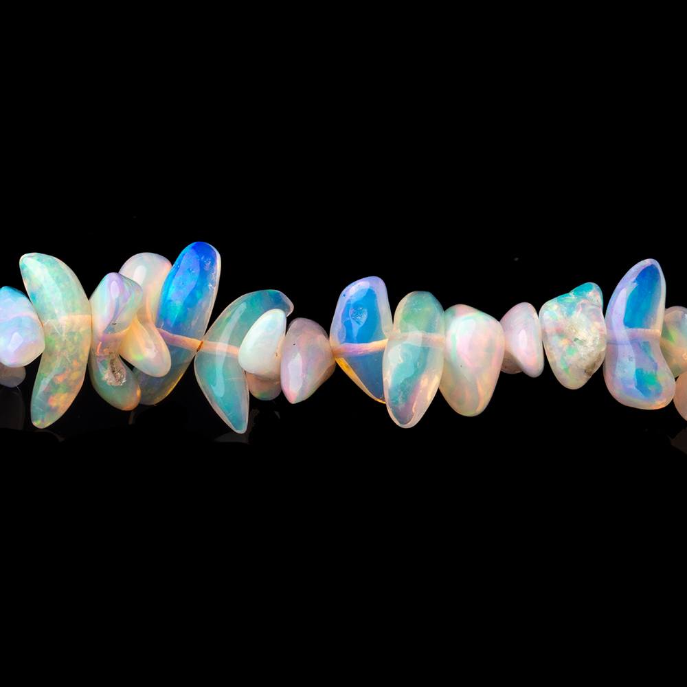 7x4-14x5mm Ethiopian Opal Plain Nugget Beads 16 inch 118 pieces