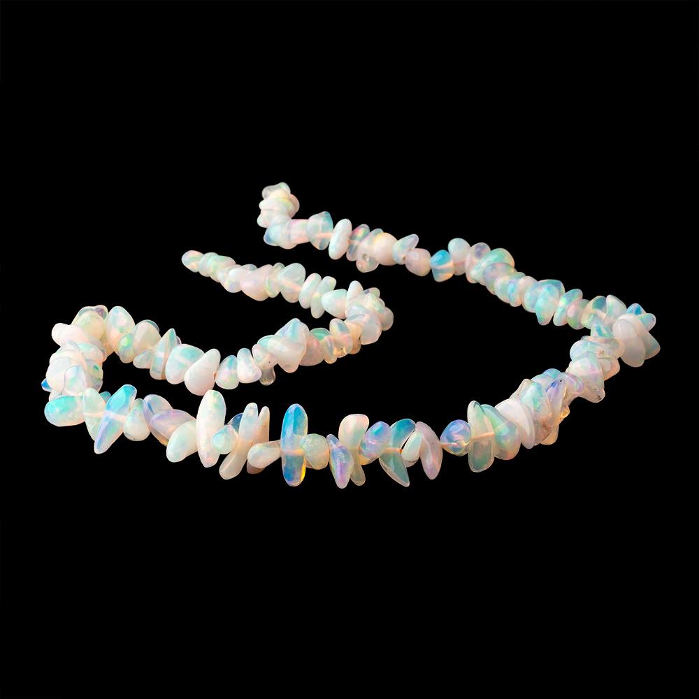 7x4-14x5mm Ethiopian Opal Plain Nugget Beads 16 inch 118 pieces