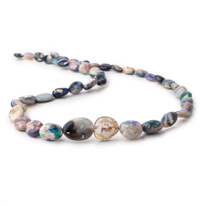 7x5-17x12mm Australian Opal & Matrix Plain Nuggets 18 inch 44 Beads