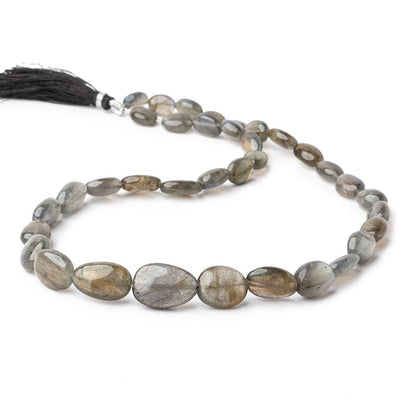 7x5-18x12mm Labradorite Plain Nugget Beads 18 inch 36 pieces