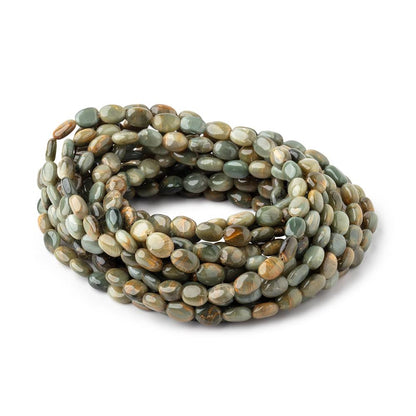 7x5-8x6mm Cat's Eye Quartz Plain Nugget Beads 16 inch 54 pieces