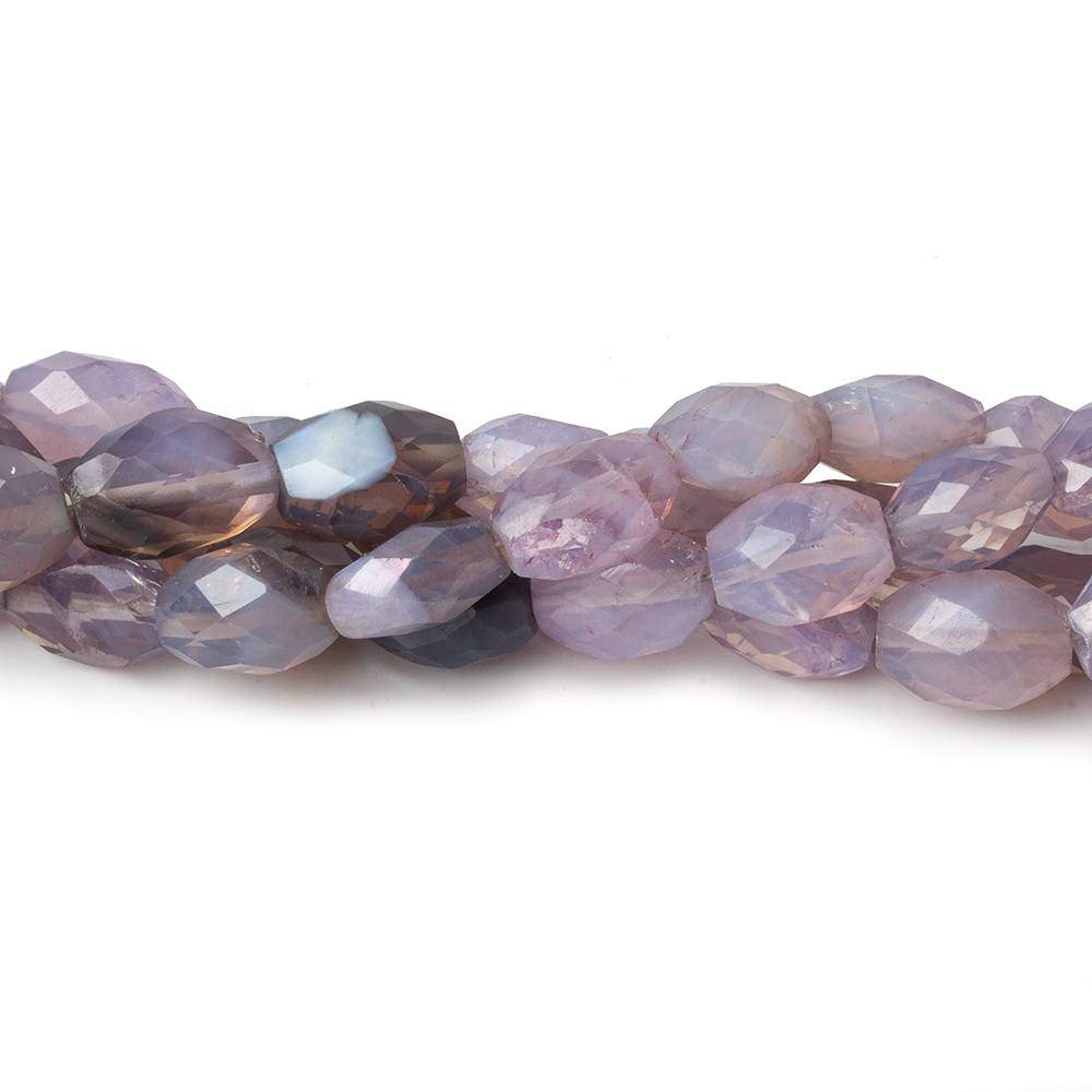 8x11mm Lilac Chalcedony Faceted Nuggets 8 inch 18 beads A