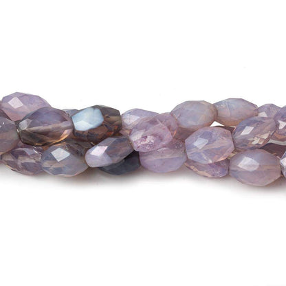 8x11mm Lilac Chalcedony Faceted Nuggets 8 inch 18 beads A