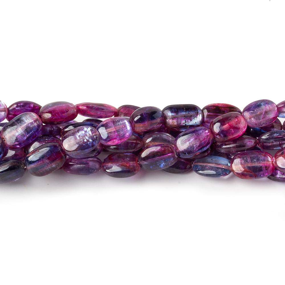 7x5-9x7mm Mystic Kyanite Plain Oval Beads 15 inch 48 pieces