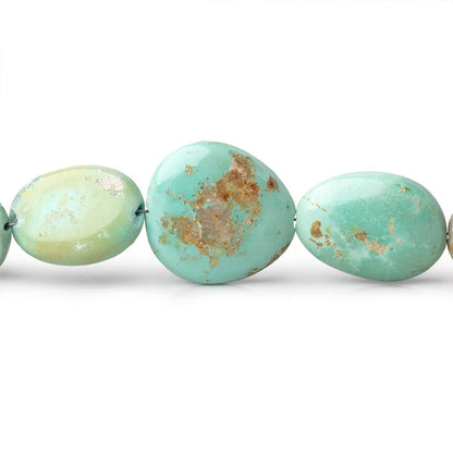 7x6-17x17mm Persian Turquoise Plain Nugget Beads 18 inch 40 pieces