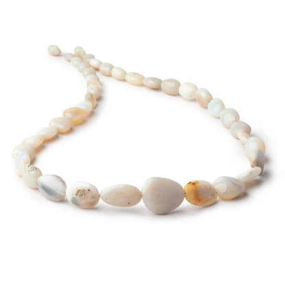 7x6-19x15mm Australian Opal Plain Nugget Beads 18 inch 41 pieces AA