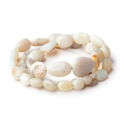 7x6-19x15mm Australian Opal Plain Nugget Beads 18 inch 41 pieces AA