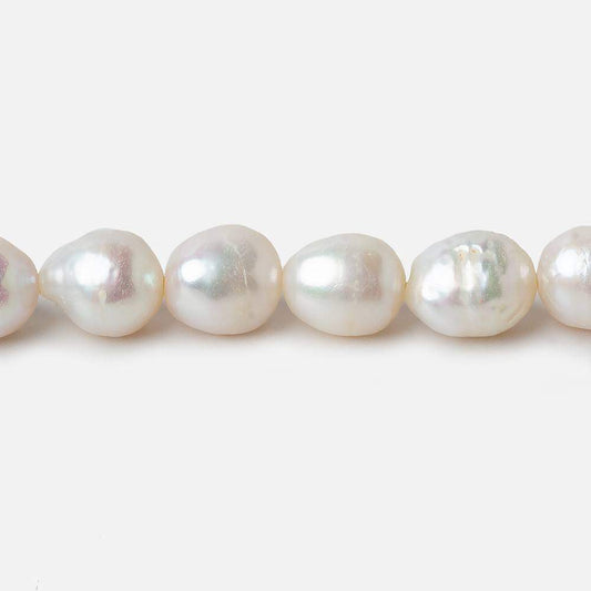 7x6-8.5x7mm Off White Petite Ultra Baroque Freshwater Pearls 15.5 inch 53 pieces