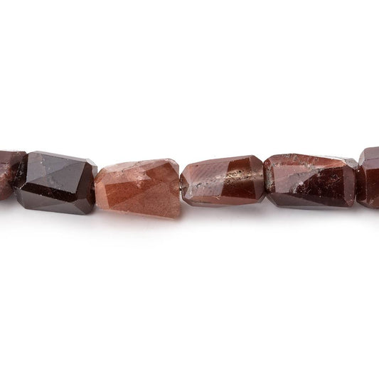 7x6-8x7mm Cat's Eye Scapolite Faceted Nugget Beads 8 inch 25 pieces