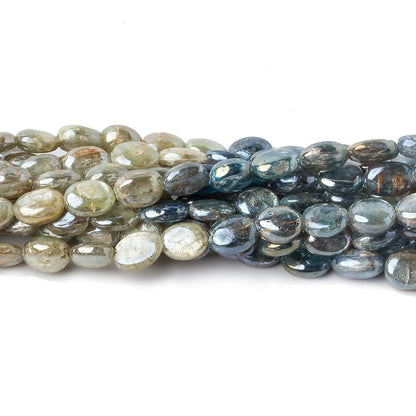7x6-9x6mm Mystic Kyanite Plain Oval Beads 16 inch 49 pieces
