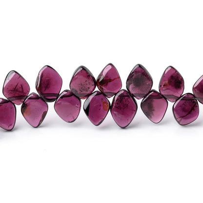7x6mm Rhodolite Garnet Plain Kite Beads 7.5 inch 54 pieces