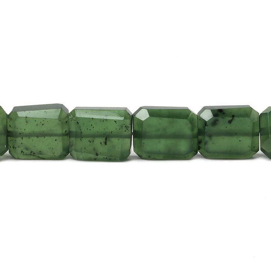 9.5x8-10x8.5mm Serpentine Bevel Faceted Rectangles 7.75 inch 20 beads AAA