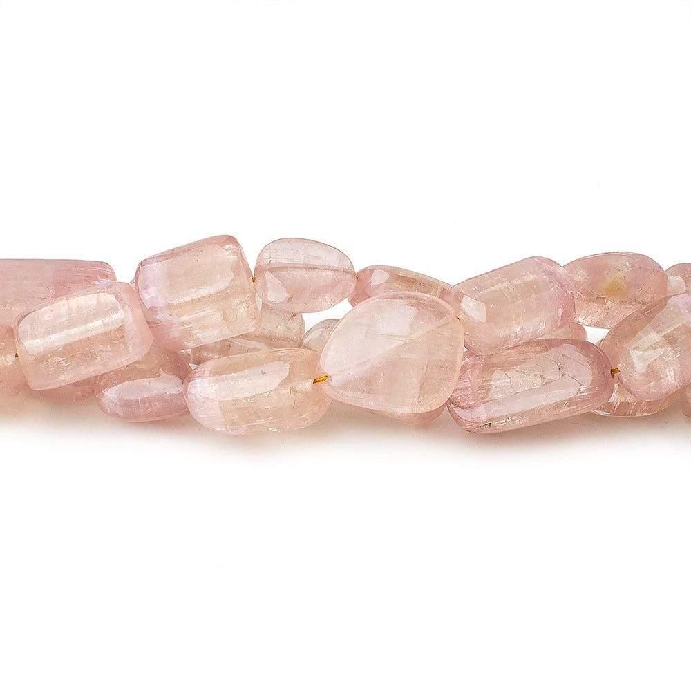 7x7-11x7mm Congo Tourmaline Plain Nugget Beads 15 inch 37 pieces