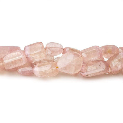 7x7-11x7mm Congo Tourmaline Plain Nugget Beads 15 inch 37 pieces