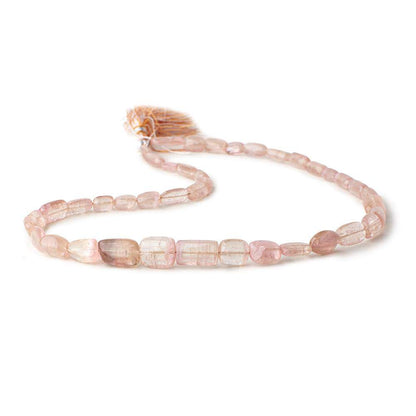 7x7-11x7mm Congo Tourmaline Plain Nugget Beads 15 inch 37 pieces