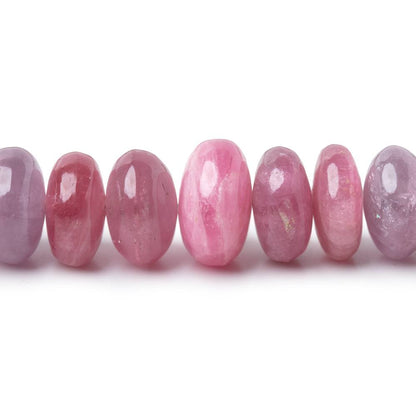 8-10mm Afghani Tourmaline Plain Rondelle 16 inch 87 Beads A